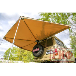 Маркиза автомобильная РИФ комбинированная (прямоугольная с веерной частью) 2,5 х2.5м (левая)