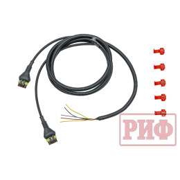 Бампер РИФ силовой задний Toyota Hilux 2005-2014 с квадратом под фаркоп и фонарями