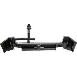 Бампер РИФ силовой задний УАЗ Патриот (2005-2014) с квадратом под фаркоп и калиткой, лифт 65 мм