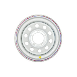Диск усиленный УАЗ стальной белый 5x139,7 8xR15 d110 ET-3