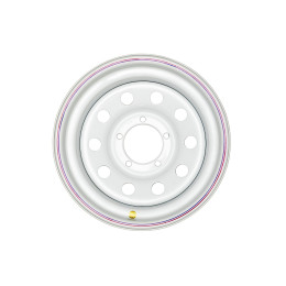 Диск усиленный УАЗ стальной белый 5x139,7 8xR16 d110 ET-3