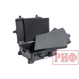 Кейс защитный ударопрочный РИФ 616х493х220 мм на колесах с телескопической ручкой IP55