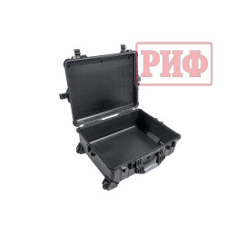 Кейс защитный ударопрочный РИФ 616х493х220 мм на колесах с телескопической ручкой IP55