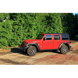 Пороги РИФ силовые Jeep Wrangler JL 2018+  (4 дв.)