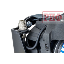 Лебёдка переносная РИФ 6000FSR c площадкой, синтетический трос