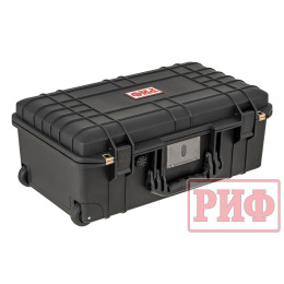 Кейс защитный ударопрочный РИФ 558х355х228 мм IP67 на колесах с телескопической ручкой