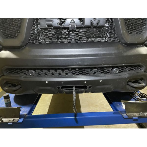 Площадка РИФ под лебёдку в штатный бампер Dodge Ram 1500 Rebel 2019+ (бензин)