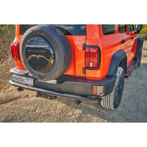 Бампер РИФ задний силовой/защита штатного бампера TANK 300 с возможностью установки фаркопа