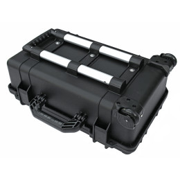 Кейс защитный ударопрочный РИФ 530х355х255 мм на колесах с телескопической ручкой IP67