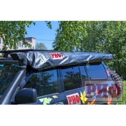 Маркиза автомобильная РИФ комбинированная (прямоугольная с веерной частью) 2,0х2,0 м (левая)