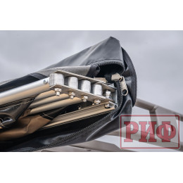 Маркиза автомобильная РИФ комбинированная (прямоугольная с веерной частью) 2,0х2,0 м (левая)