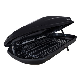 Бокс автомобильный на крышу Pentair PYTHON 400L черный глянец, двусторонний