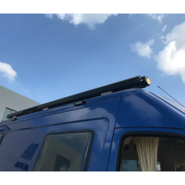 Маркиза автомобильная РИФ 4,0х2,5 м кассетная с электроприводом, корпус черный