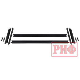 Вставка 1600x570 мм в багажник алюминиевый РИФ 1600x2080 мм для ГАЗ Соболь NN и Минивэн