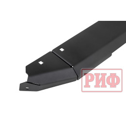 Багажник экспедиционный (платформа) алюминиевый РИФ 1350x1690 мм для Jeep Wrangler JL 2018+ (с крепежом)