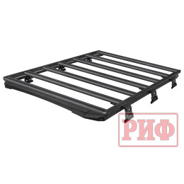 Багажник экспедиционный (платформа) алюминиевый РИФ 1350x1690 мм для Jeep Wrangler JL 2018+ (с крепежом)