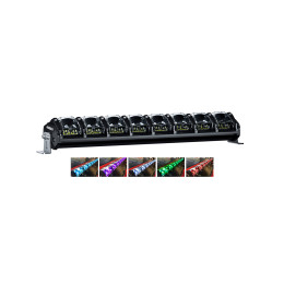 Светодиодная фара комбинированного света AURORA 508 мм 248W LED (серия RGB)