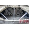 Палатка на крышу автомобиля РИФ Soft RT02-120, тент серый, 400 гр., 120х240х115