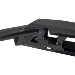 Бампер передний силовой/защита штатного бампера РИФ Renault Duster 2015-2020 с квадратом под  фаркоп и защитой радиатора 