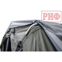 Палатка на крышу автомобиля РИФ Soft RT01-160, тент серый, 400 гр., 160х120х30 см,