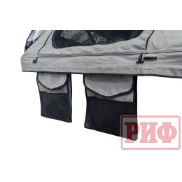Палатка на крышу автомобиля РИФ Soft RT01-160, тент серый, 400 гр., 160х120х30 см,
