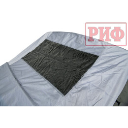 Палатка на крышу автомобиля РИФ Soft RT01-160, тент серый, 400 гр., 160х120х30 см,