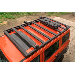 Багажник экспедиционный (платформа) алюминиевый РИФ 1350x2080 мм для TANK 300 (с крепежом)