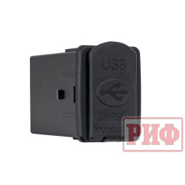 Розетка USB 2 QC 3.0 для Nissan 30x22х38