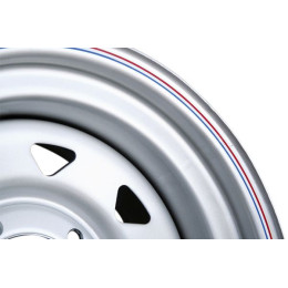 Диск усиленный УАЗ стальной серебристый 5x139,7 8xR15 d110 ET-19 (треугольник мелкий)