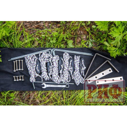 Маркиза автомобильная РИФ комбинированная (прямоугольная с веерной частью) 2,0х2,5 м (левая)