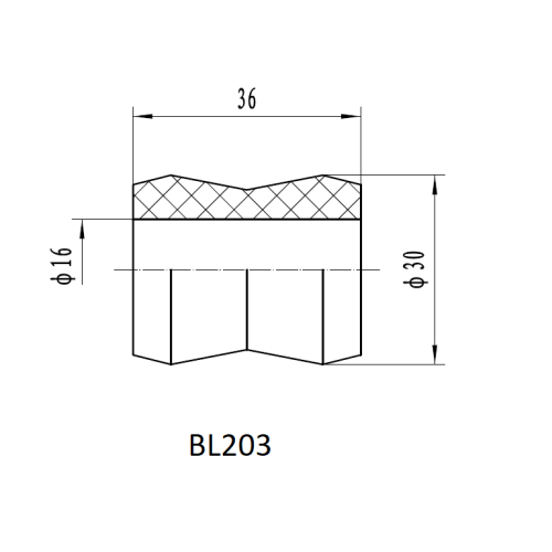 Втулка амортизатора РИФ SA203, SA204, SA243 и демпфера SD01, SD08, SD09 (с маркировкой '1')