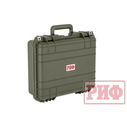 Кейс защитный ударопрочный РИФ 430х380х154 мм IP67 (Хаки)