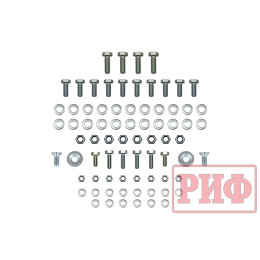 Бампер РИФ силовой задний УАЗ Хантер с фонарями, калиткой, возможностью установки фаркопа, лифт 65 мм