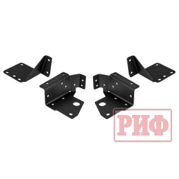 Площадка РИФ под лебёдку с защитой радиатора в штатный бампер RAM 1500 Rebel 2024+