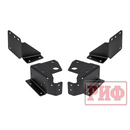 Площадка РИФ под лебёдку с защитой радиатора в штатный бампер RAM 1500 Rebel 2024+