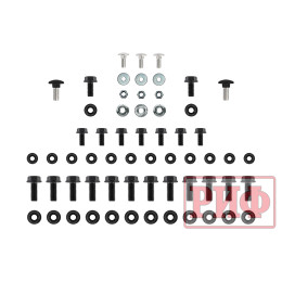 Площадка РИФ под лебёдку с защитой радиатора в штатный бампер RAM 1500 Rebel 2024+