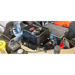 Площадка РИФ под лебёдку с защитой радиатора в штатный бампер RAM 1500 Rebel 2024+