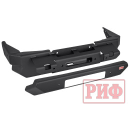 Площадка РИФ под лебёдку с защитой радиатора в штатный бампер RAM 1500 Rebel 2024+