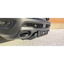 Площадка РИФ под лебёдку с защитой радиатора в штатный бампер RAM 1500 Rebel 2024+