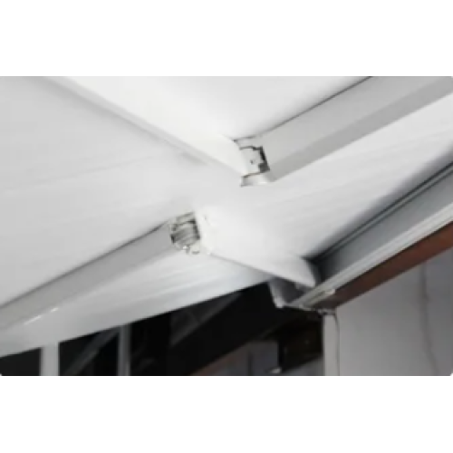 Маркиза автомобильная РИФ 2,5х2,0 м кассетная с электроприводом, корпус белый