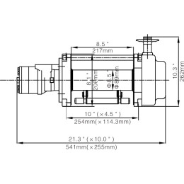 Лебёдка гидравлическая Runva 15000 lbs 6800 кг