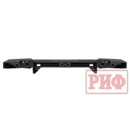Бампер РИФ силовой задний УАЗ Хантер с фонарями, возможностью установки фаркопа, стандарт