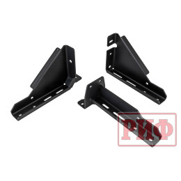 Пороги РИФ силовые алюминиевые для RAM (Dodge) 1500 Rebel 2019+