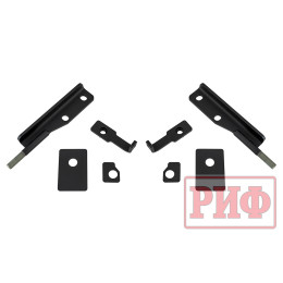 Пороги РИФ силовые алюминиевые для RAM (Dodge) 1500 Rebel 2019+