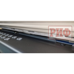 Пороги РИФ силовые алюминиевые для RAM (Dodge) 1500 Rebel 2019+