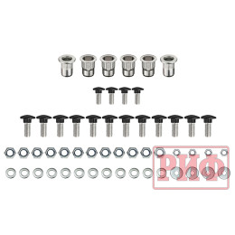 Пороги РИФ силовые алюминиевые для RAM (Dodge) 1500 Rebel 2019+