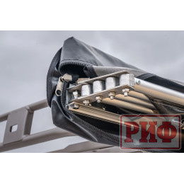 Маркиза автомобильная РИФ комбинированная (прямоугольная с веерной частью) 2,0х2,5 м (правая)