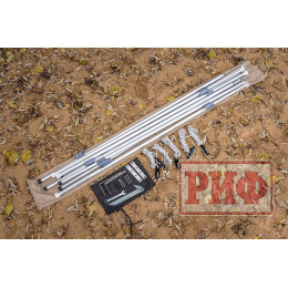 Маркиза автомобильная РИФ комбинированная (прямоугольная с веерной частью) 2,0х2,5 м (правая)