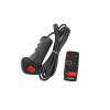 Лебёдка электрическая 12V Electric Winch 12000 lbs 5443 кг (влагозащищенная, синтетический трос)