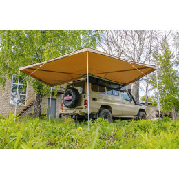 Маркиза автомобильная РИФ веерная 2,5х2,5 м (правая)